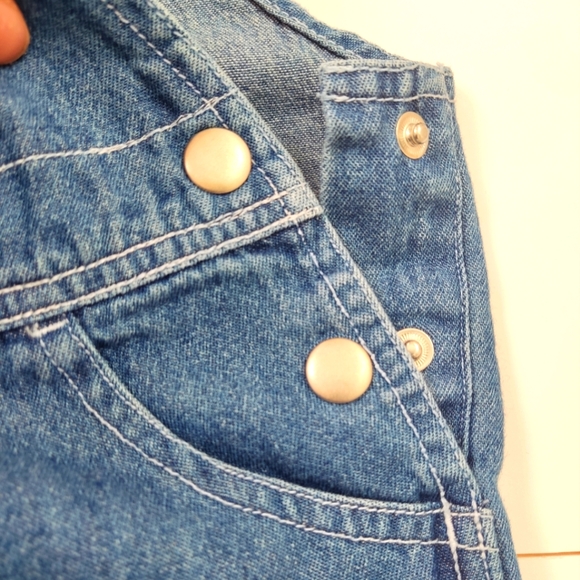 CACSARS Kids Overall Unisex Denim adjustable straps size 3T - Picture 4 of 10